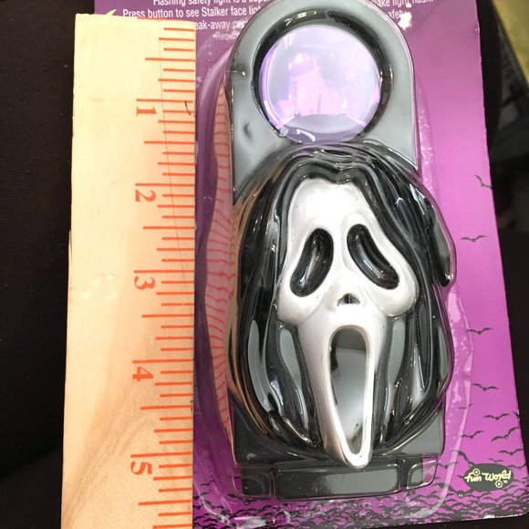 Safety Light Scream Ghost Face  Fun World Easter Unlimited VTG NWT NOS - Picture 9 of 11